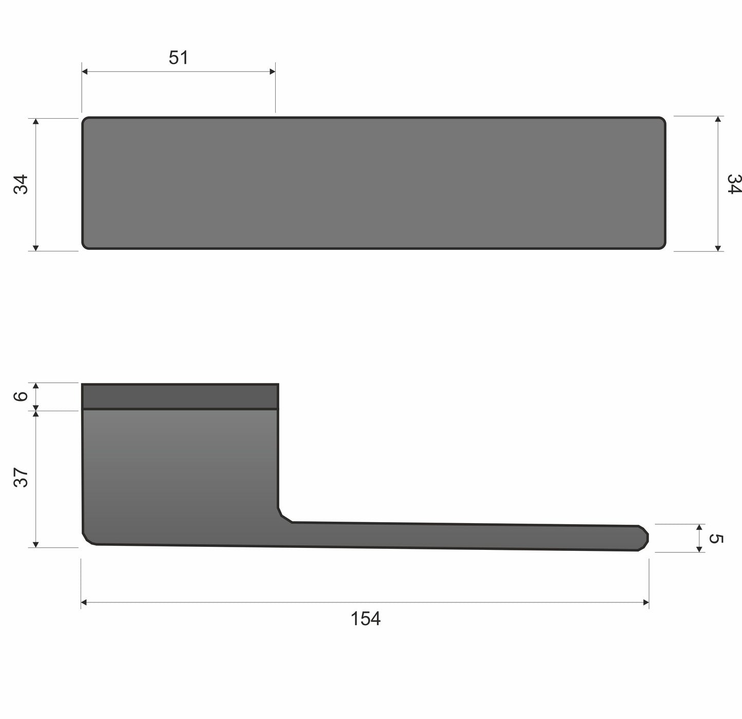 Klamka Infinity Line Polo Rt