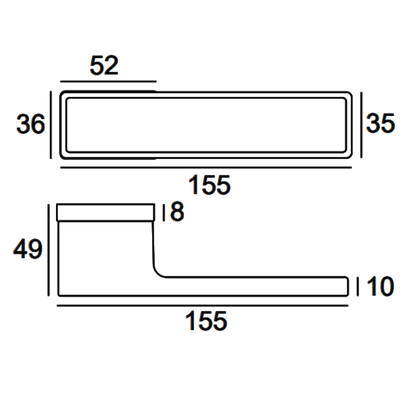 Klamka VDS Cube