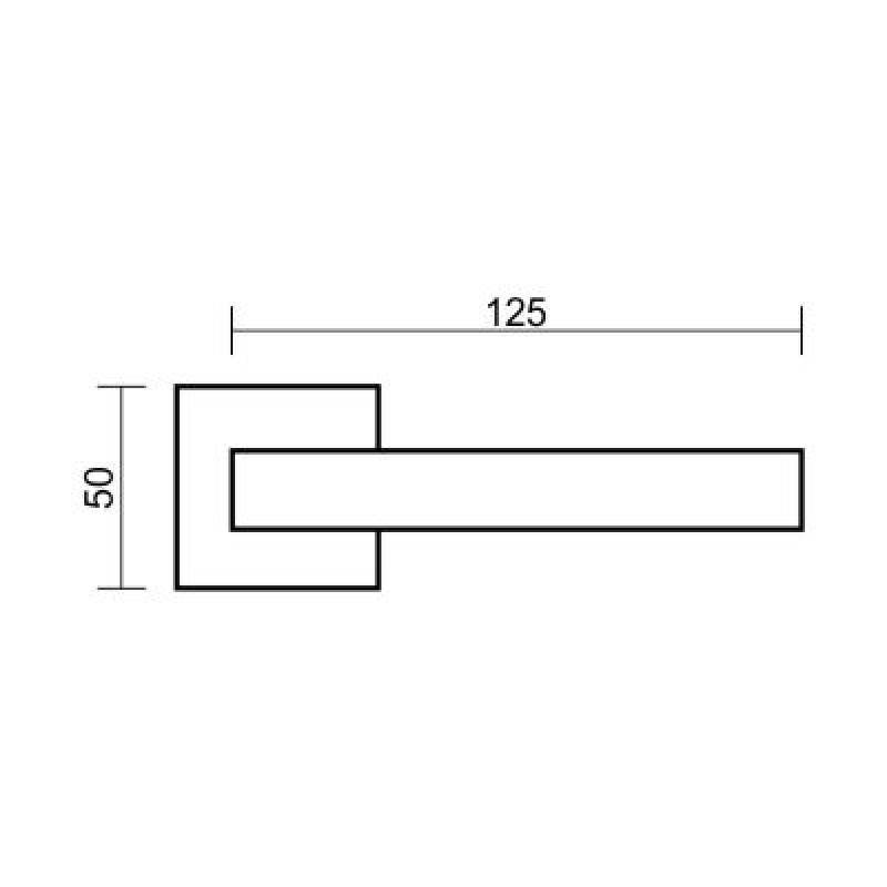 Klamka VDS Stick 02 Vis