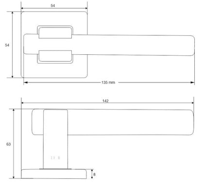 Klamka VDS Ovalix Q