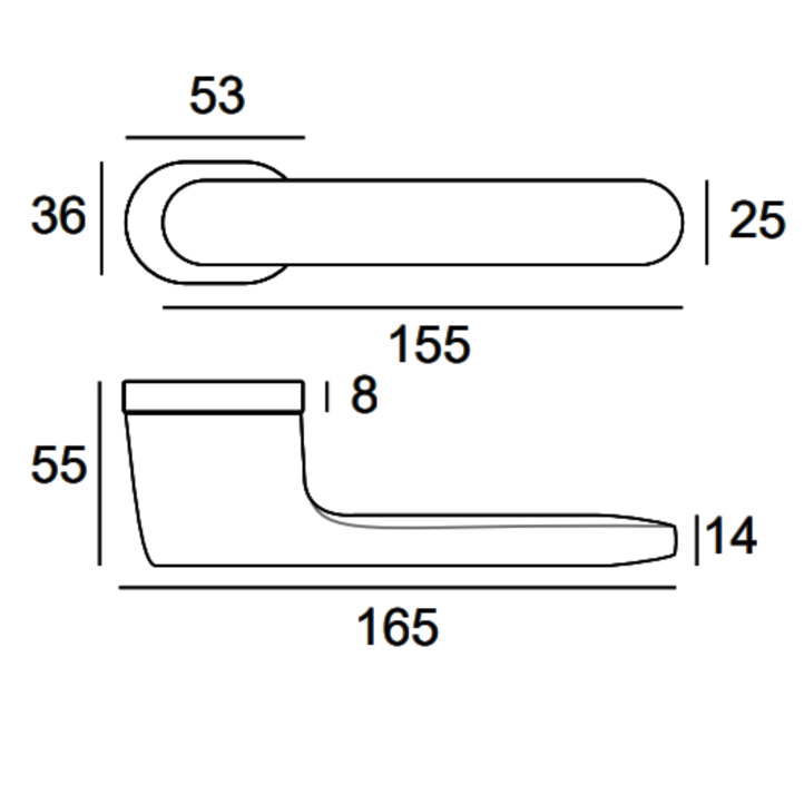 Klamka VDS Mavic