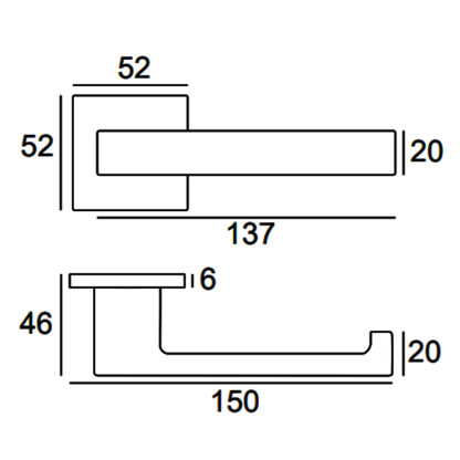 Klamka VDS Qbik Fit